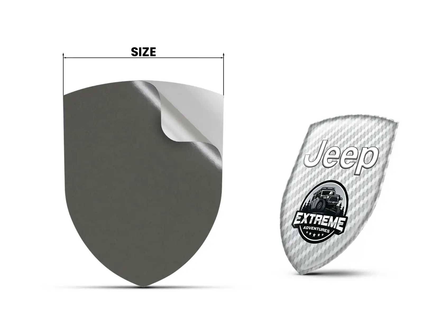 Jeep Adesivi e Decalcomanie Auto Corse Tuning Esclusive